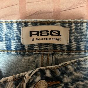 RSQ Women's Denim Straight Leg Jeans